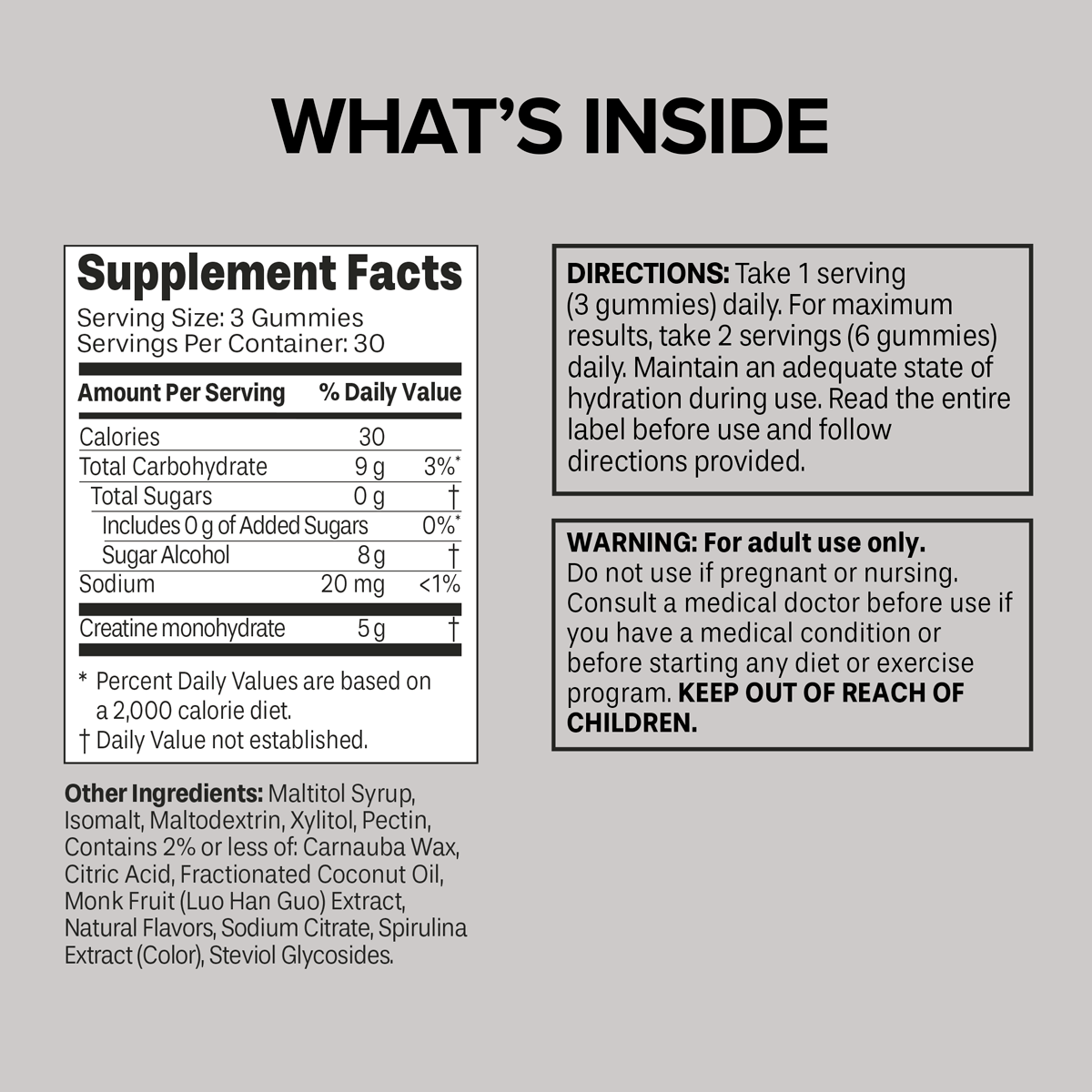 Creatine Gummies