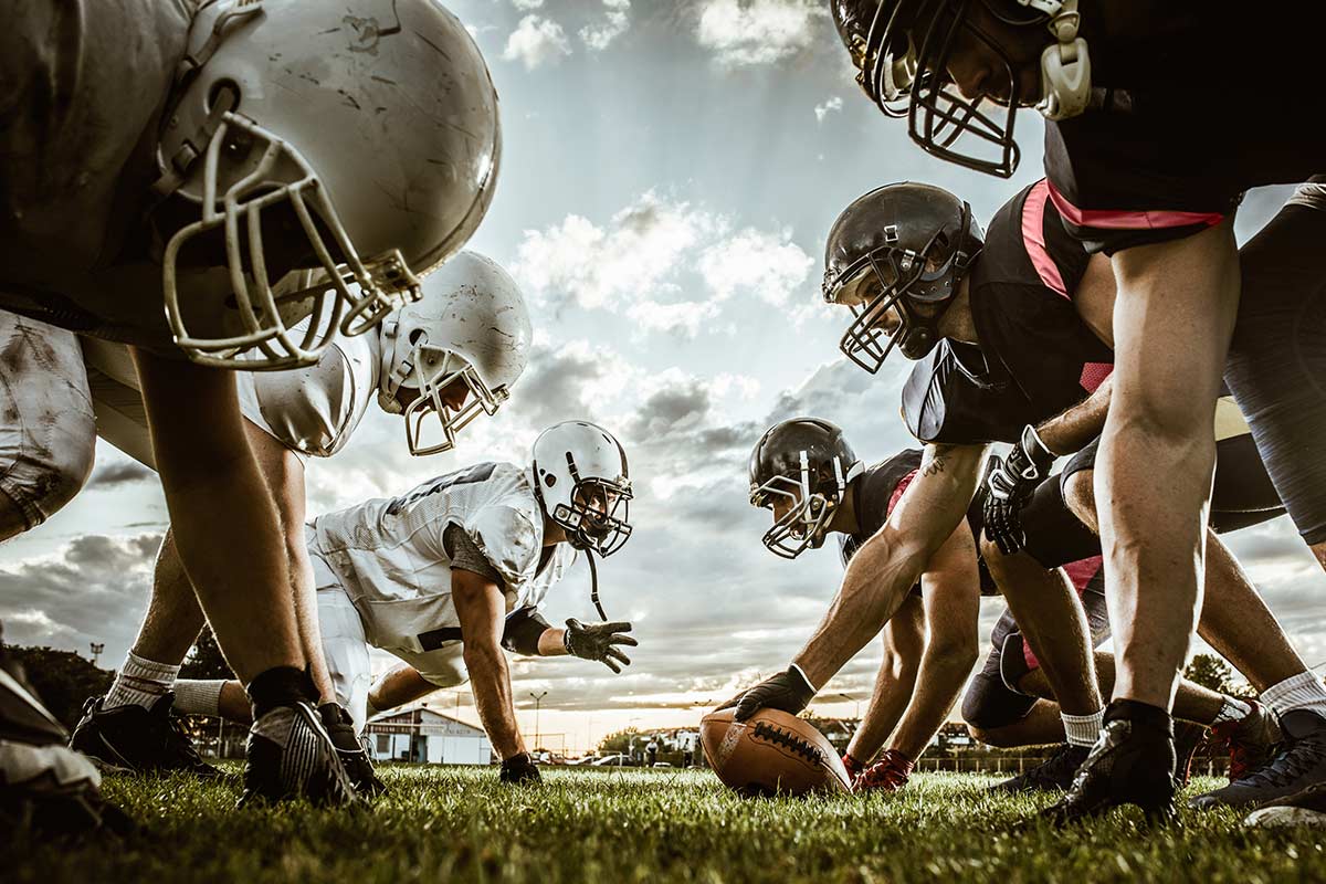 Football linemen