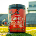 On the field with 100% Whey Protein Plus