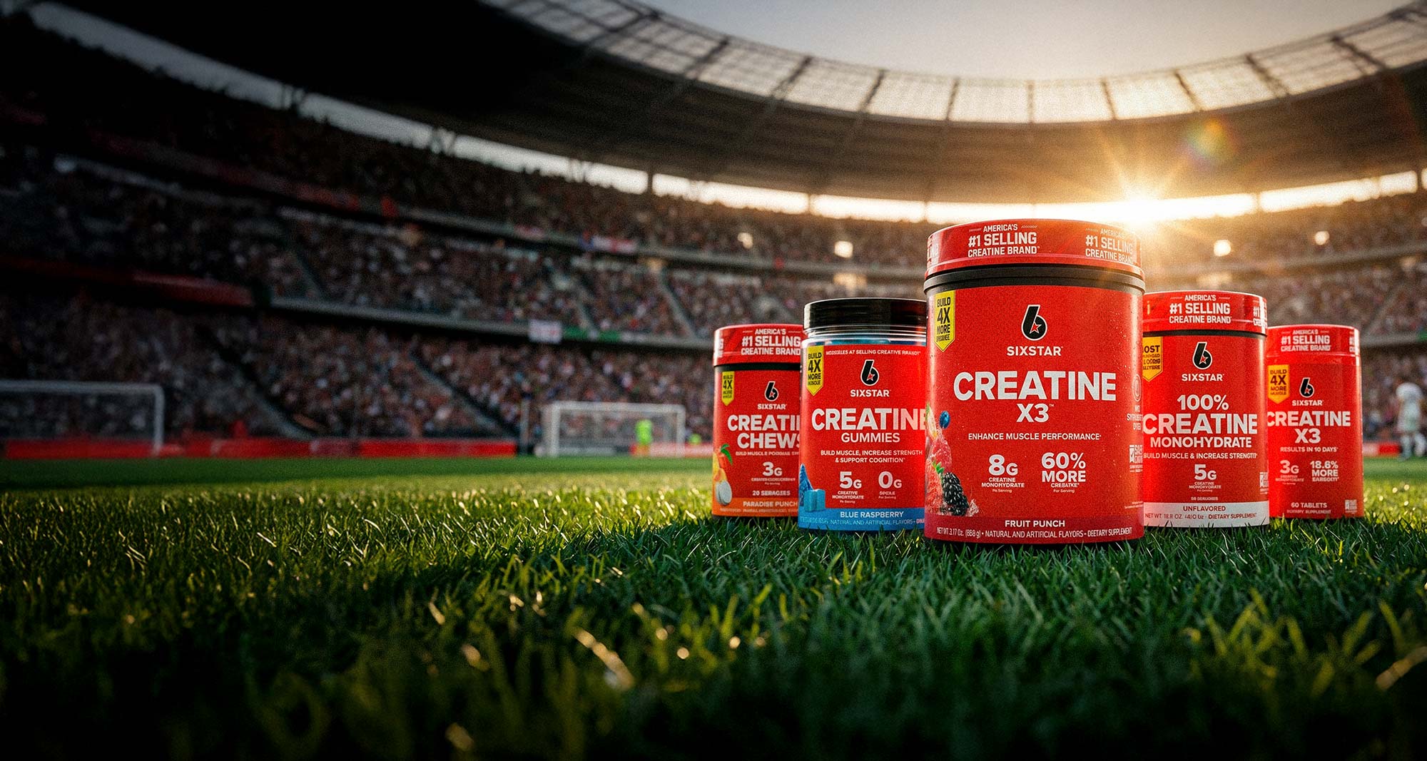 SIXSTAR® Official | Premium Creatine, Pre-Workout & Protein