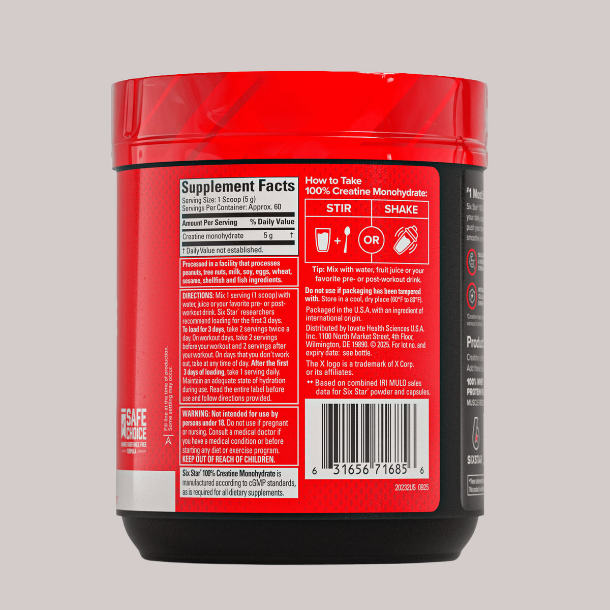100% Creatine Monohydrate