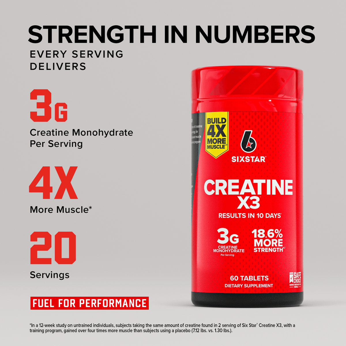 Creatine X3 Pill