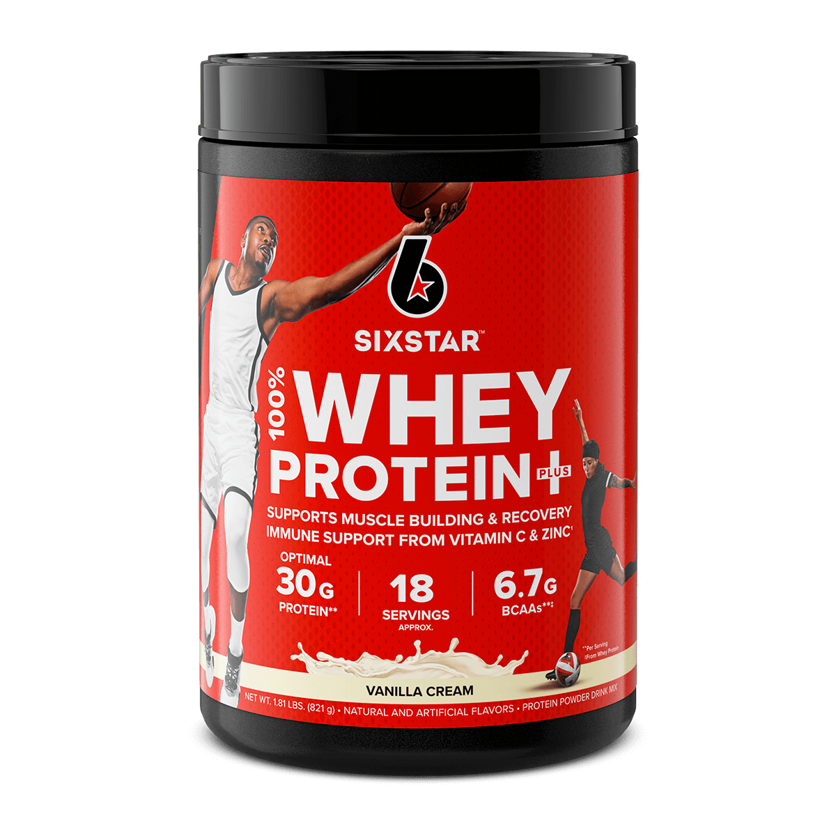 100% Whey Protein Plus - Vanilla Cream