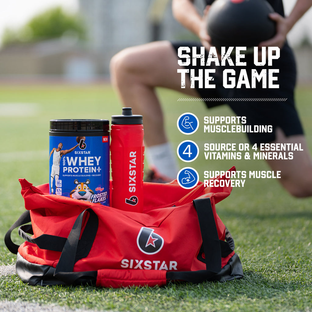 Shake Up The Game: Supports Musclebuilding | Source of 4 Essential Vitamins & Minerals | Supports Muscle Recovery