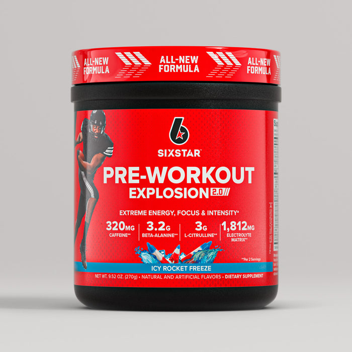 Pre-workout Explosion 2.0 [Intense Pre Workout] - SIXSTAR