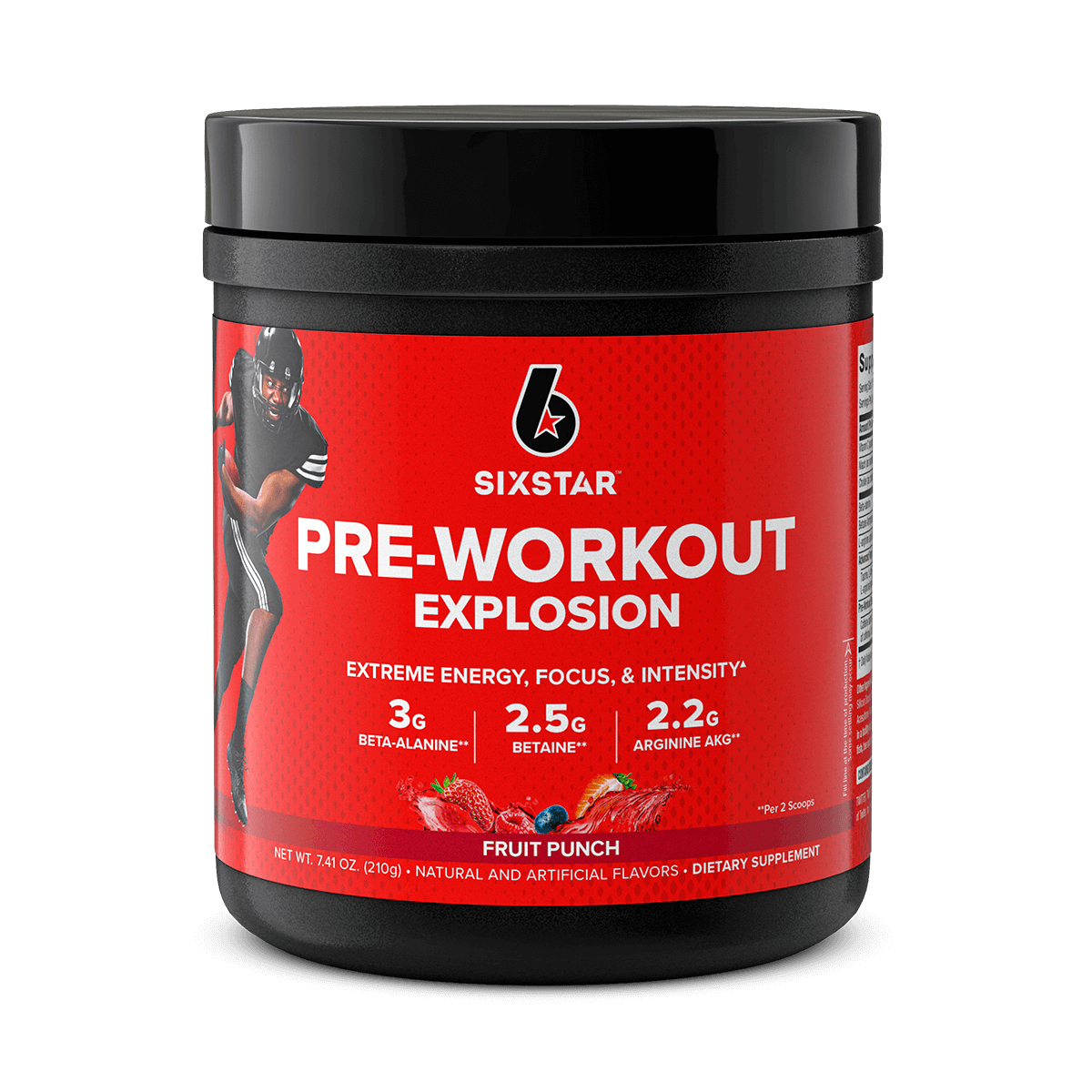 Pre-Workout Explosion - Fruit Punch (Front)