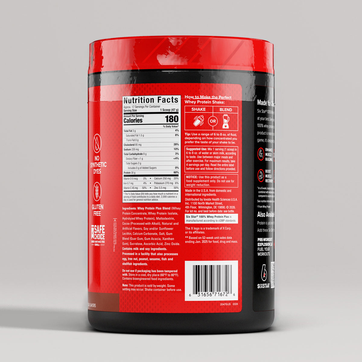 100% Whey Protein Plus